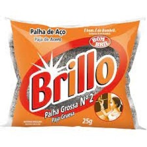 ESPONJA PALHA DE AÇO BRILLO N2 25G