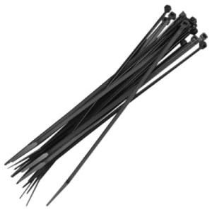 ABRAÇADEIRA NYLON - 3,6x200 PRETA 10 UND