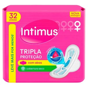 ABSORVENTE INTIMUS COB SECA C/ABAS 32UN