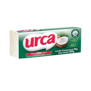 SABÃO DE COCO EM BARRA URCA ARTESANAL 5UN