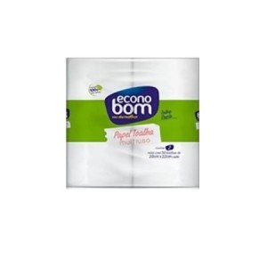 PAPEL TOALHA ECONOBOM FD 2 ROLOS C/50UN