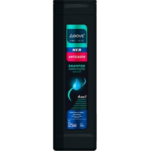 SHAMPOO HIDRAT ANTICASPA ABOVE MEN 4em1 325ML
