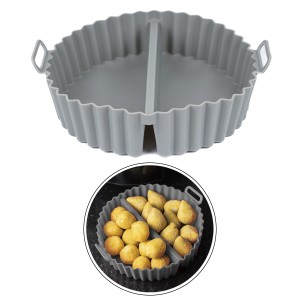 FORMA DE SILICONE AIRFRYER C/DIVISÓRIA UNIHOME