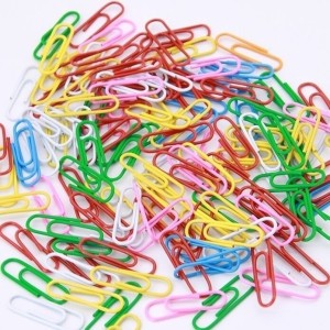 CLIPS P/ PAPEL COLORIDO 60UN