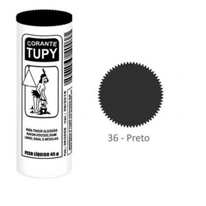 CORANTE TUPY PRETO 45G