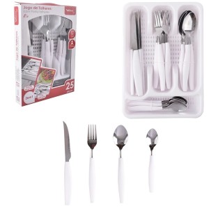 KIT TALHER WELLMIX BRANCO 2em1 - 25PÇS