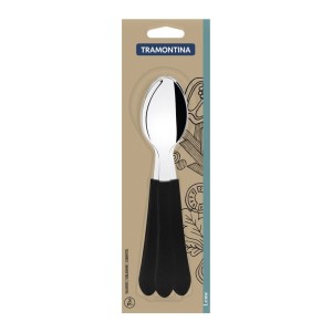 COLHER DE MESA TRAMONTINA - 3UN PRETO
