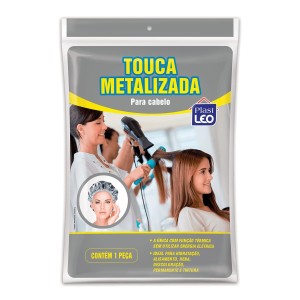 TOUCA METALIZADA PARA CABELO