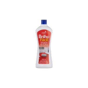 CERA LIQ BRILHO FACIL VERMELHA 750ML