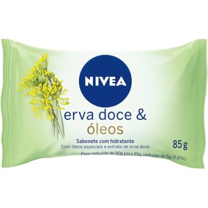 SABONETE NÍVEA ERVA DOCE E ÓLEOS 85G